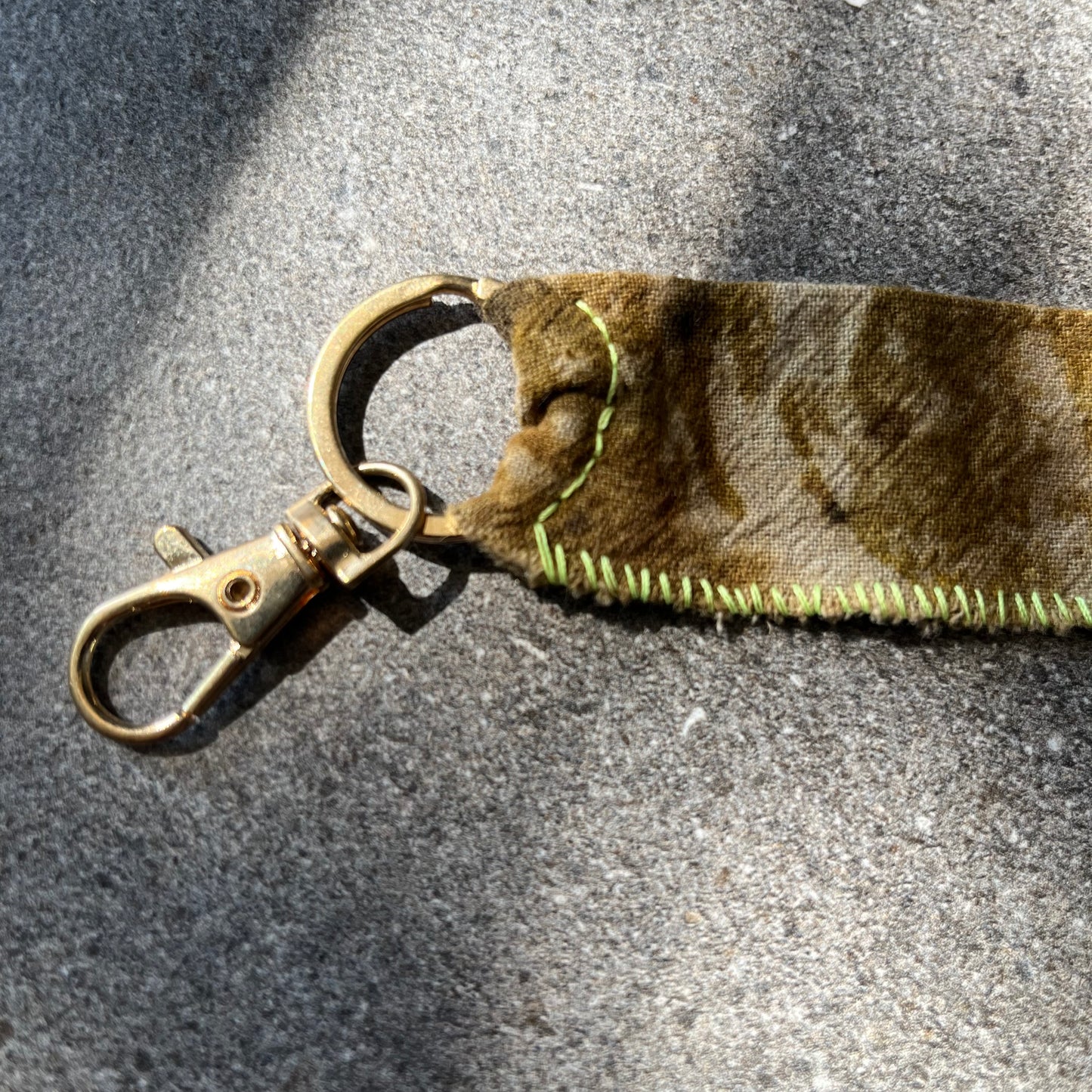 Porte-clefs upcycling « Cagnard »
