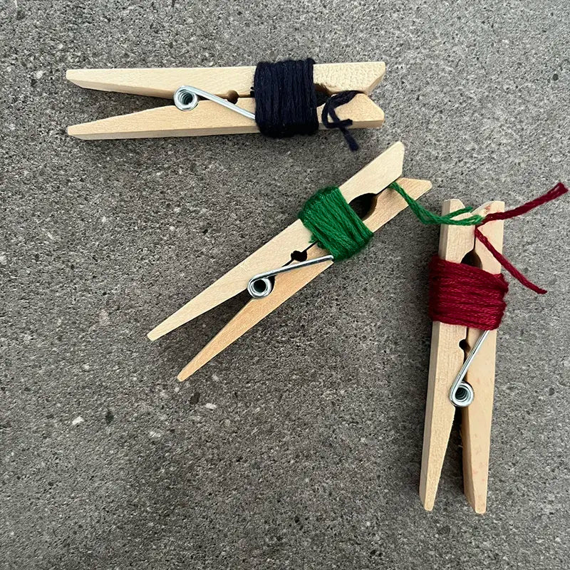 ecosse coloris fils broderie