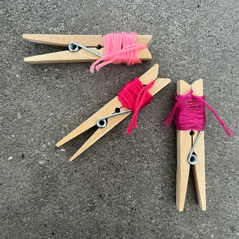 girl power coloris fils broderie
