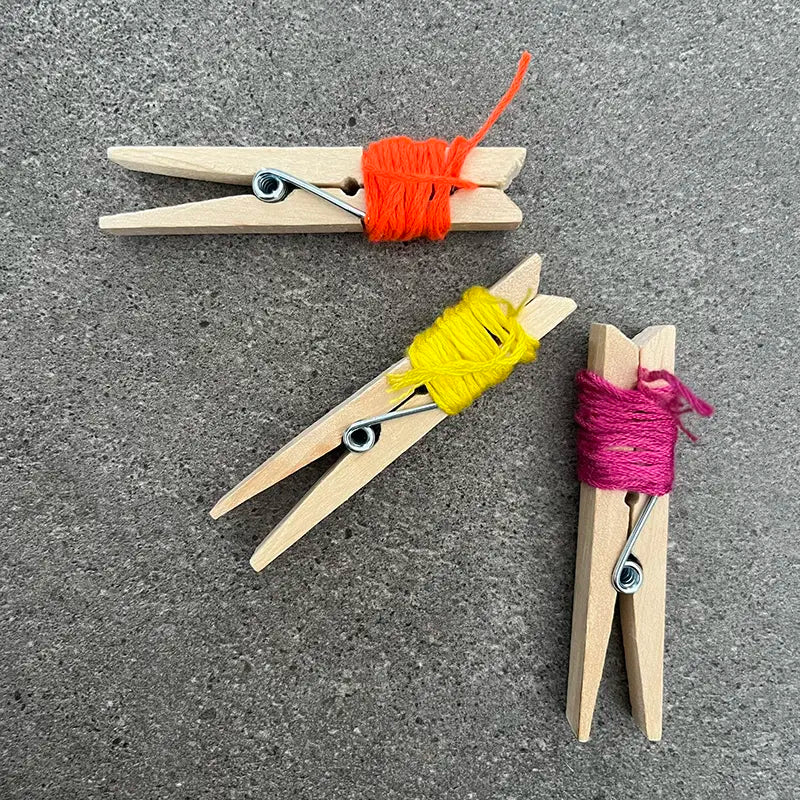 pop coloris fils broderie