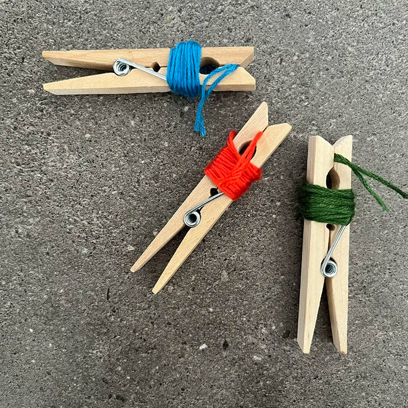 primaire coloris fils broderie